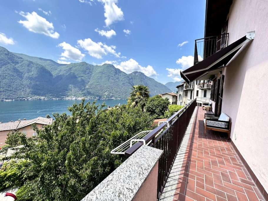 3Br Villetta Con Panoramica Sul Lago Нессо Екстер'єр фото